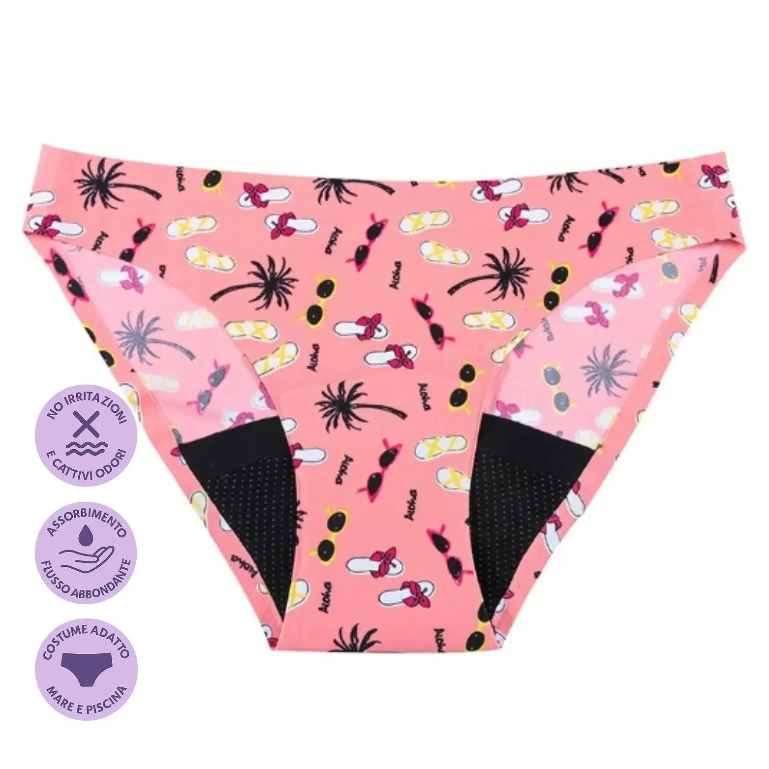 Costume da bagno Mestruale Ultra-Assorbente per Adolescenti
