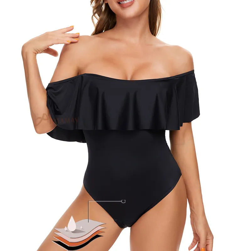 Costume da bagno Mestruale Intero Ultra-Assorbente